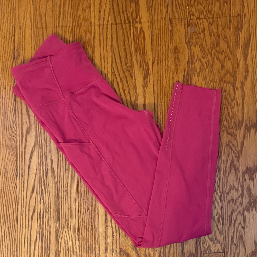 lululemon athletica Vibrant Pink Leggings
